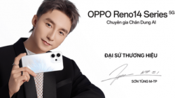 OPPO RENO14 Series ra mắt tại Việt Nam: Đột phá AI, thiết kế "đuôi cá" khiến giới trẻ mê mẩn