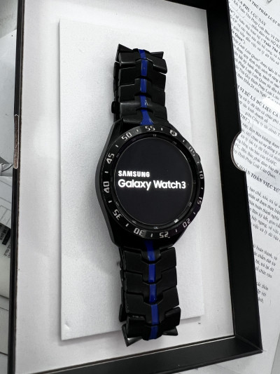 Đồng hồ Galaxy Watch 3 LTE thép dây đen cực đẹp
