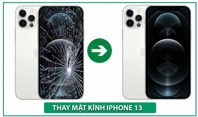 Ép kính iPhone 13 Tại Điện Thoại 99