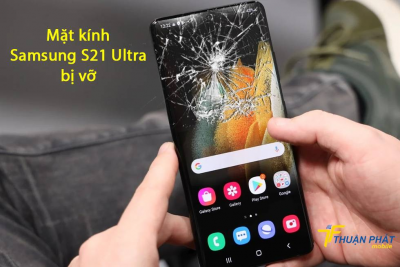 Ép kính điện thoại Samsung S21Ultra tại Điện Thoại 99