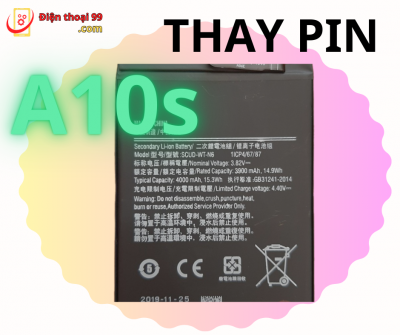 Thay Pin Samsung A10s Giá Rẻ, Chất Lượng tại Đà Nẵng