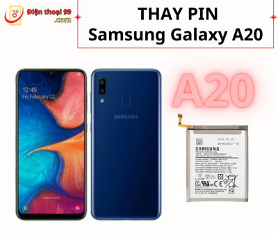 Thay Pin Samsung Galaxy A20|A20s Giá Rẻ, Uy Tín tại Đà Nẵng