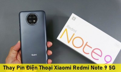 Thay pin Redmi Note 9 giá rẻ tại Điện Thoại 99