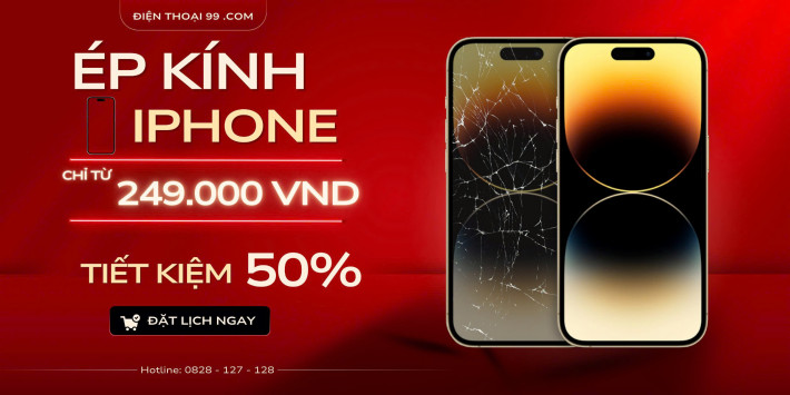 Thay màn hình, ép kính lấy ngay