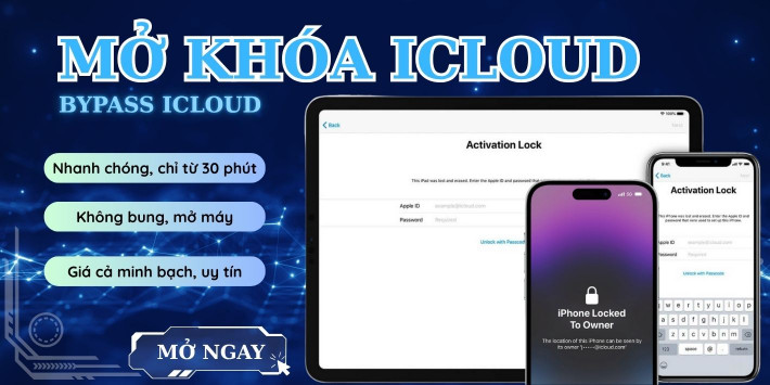 Mở khóa tài khoản iCloud