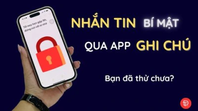 Cách nhắn tin bí mật trên iPhone bằng ứng dụng Ghi chú mà ít người biết