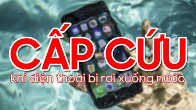 Cách xử lý hiệu quả khi máy điện thoại bị vào nước