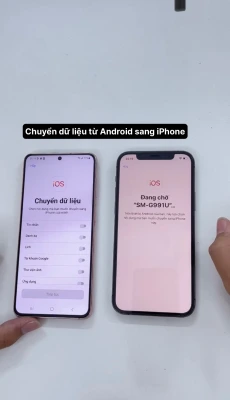 Chuyển dữ liệu từ Android sang iPhone tại nhà cực kỳ đơn giản