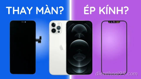Có nên thay màn hình hay chỉ ép kính iPhone 12 Pro Max? – Điện Thoại 99 giải đáp”