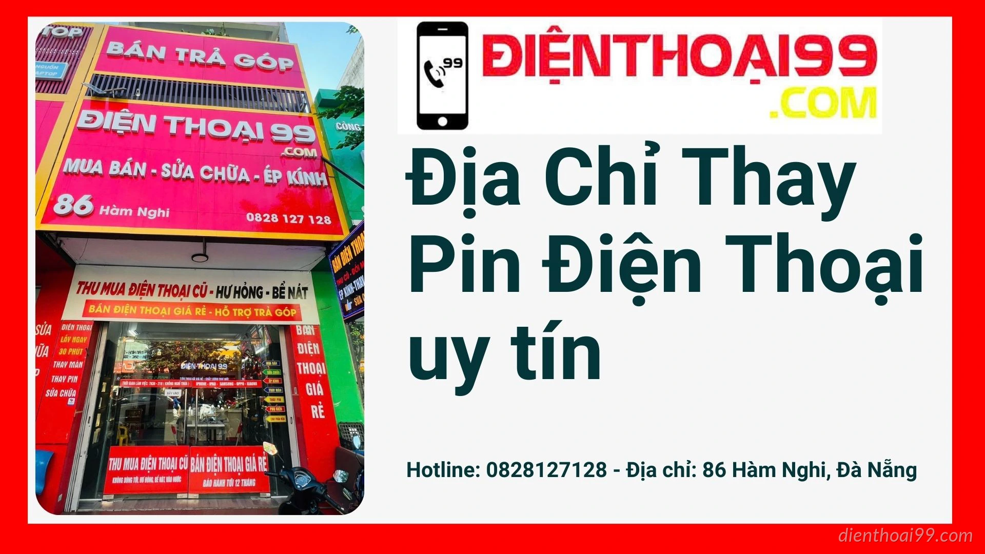 Địa chỉ thay pin uy tín tại Đà Nẵng