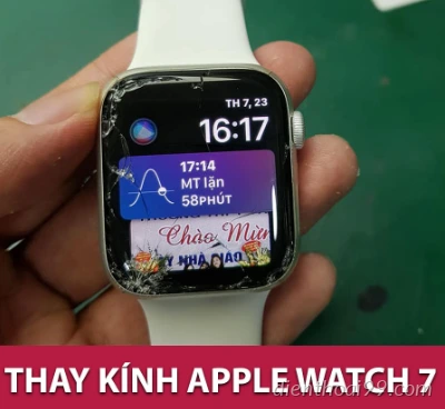 Ép kính apple watch series 7 Đà Nẵng