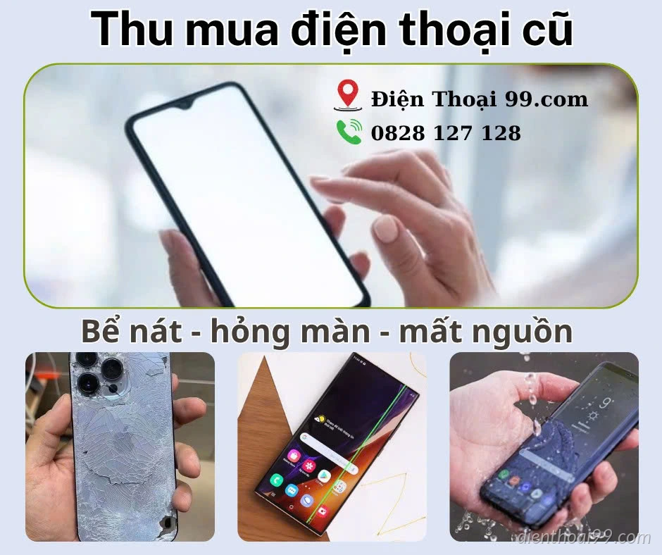 Giá thu mua điện thoại cũ: iPhone, Samsung, Oppo… bao nhiêu?