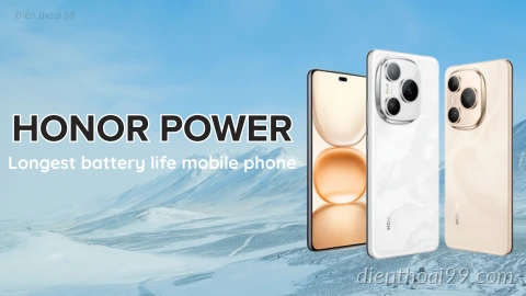 Honor Power - Chiếc smartphone đầu tiên sở hữu viên pin 8000 mAh