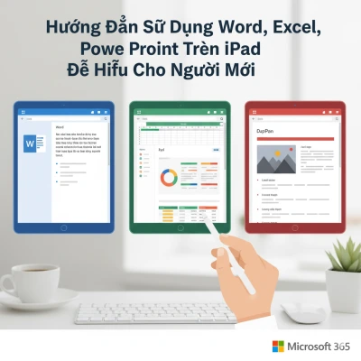 Hướng Dẫn Sử Dụng Word, Excel, PowerPoint Trên iPad Dễ Hiểu Cho Người Mới