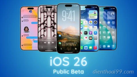 iOS 26 & iPadOS 26 Public Beta chính thức phát hành: Thiết kế Liquid Glass, hàng loạt tính năng mới đáng thử