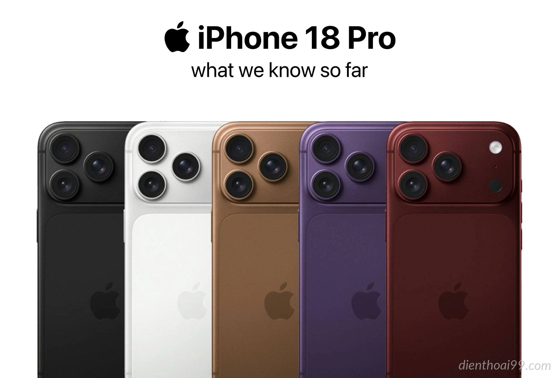 iPhone 18 Pro Series khai tử Dynamic Island với Face ID ẩn tại Điện Thoại 99