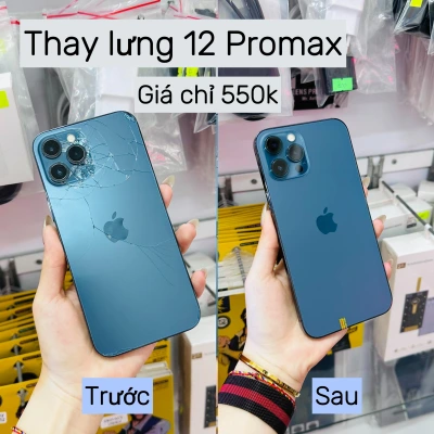 Kính Lưng iPhone 12 Pro Max lấy ngay tại Đà Nẵng