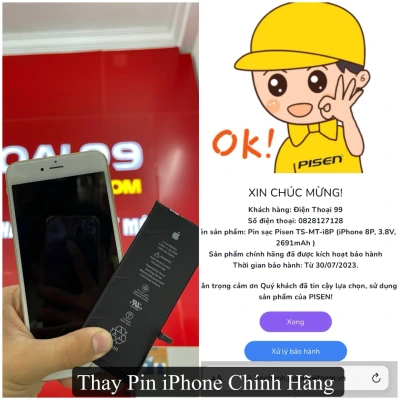 Pin điện thoại Đà Nẵng chính hãng, giá ưu đãi