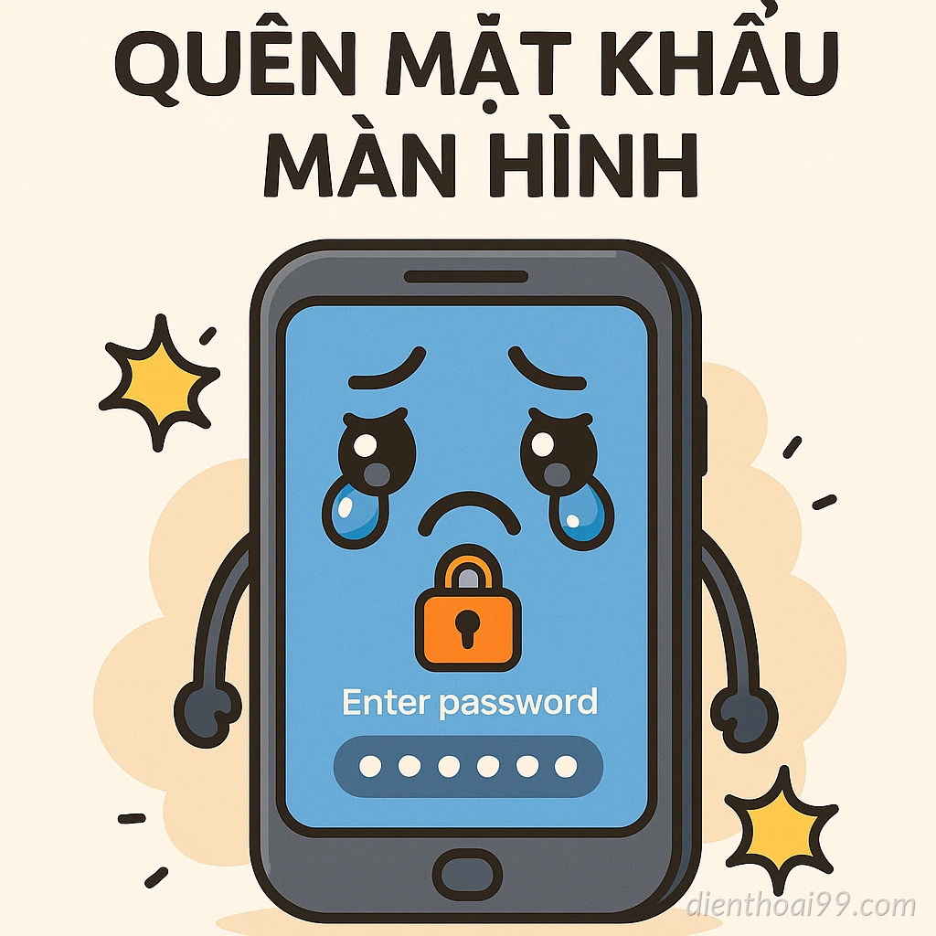 Quên Mật Khẩu Màn Hình Điện Thoại? 4 Cách Mở Khóa Nhanh, An Toàn Không Mất Dữ Liệu