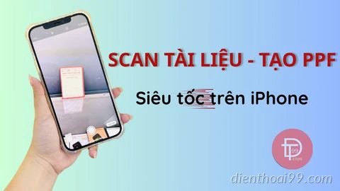 Scan tài liệu – Tạo PDF siêu tốc trên iPhone với ứng dụng Ghi chú