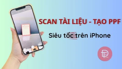 Scan tài liệu – Tạo PDF siêu tốc trên iPhone với ứng dụng Ghi chú