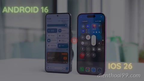 So sánh iOS 26 và Android 16: Liquid Glass gặp Material 3 Expressive - Đâu là hệ điều hành vượt trội?