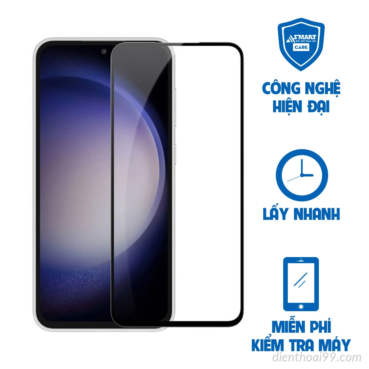 Ép kính điện thoại Samsung S23 Fe tại Điện Thoại 99