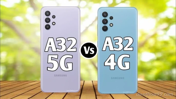 Ép kính Galaxy A32 4G và Galaxy A32 5G