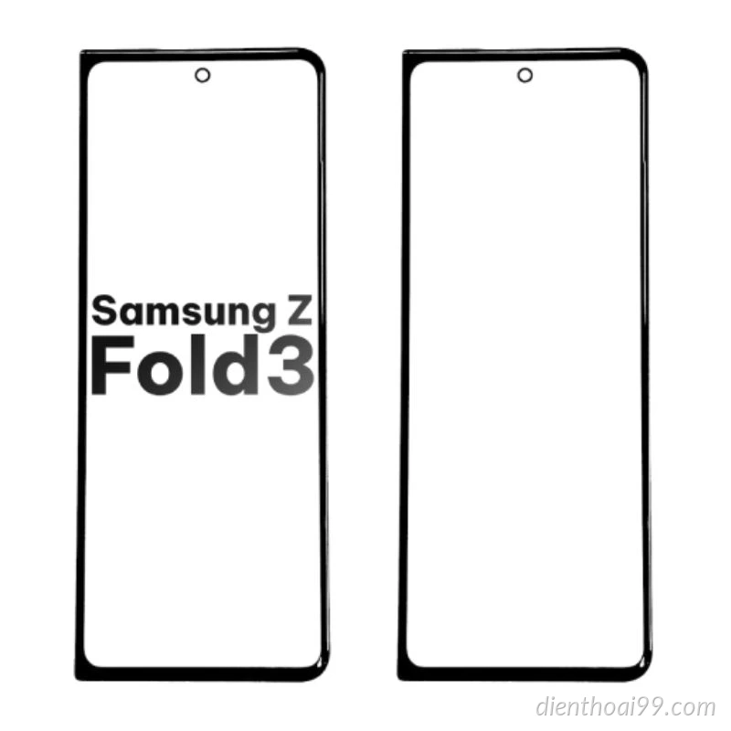 Ép Kính Ngoài Samsung Galaxy Z Fold 3 - giá rẻ tại Đà Nẵng