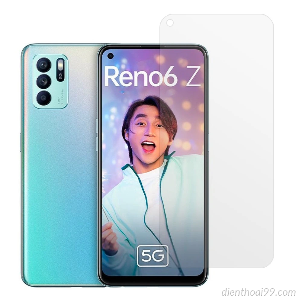Ép kính Oppo Reno 6Z giá rẻ tại Đà Nẵng