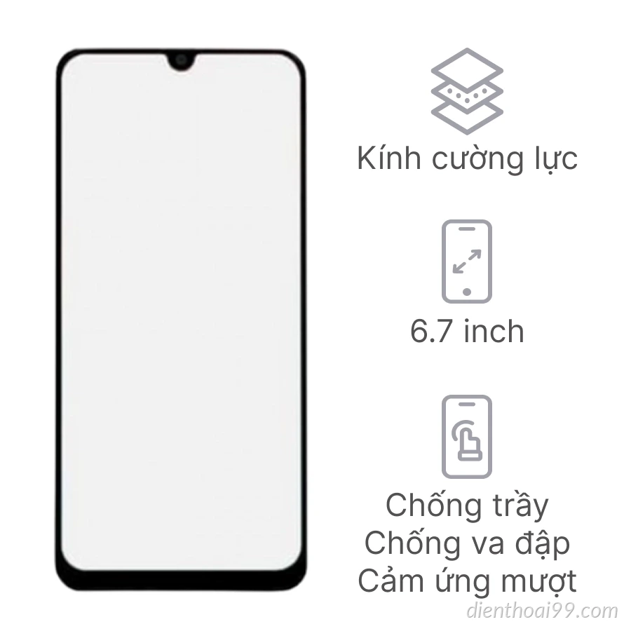 Ép Kính Samsung A26 giá rẻ Tại Đà Nẵng