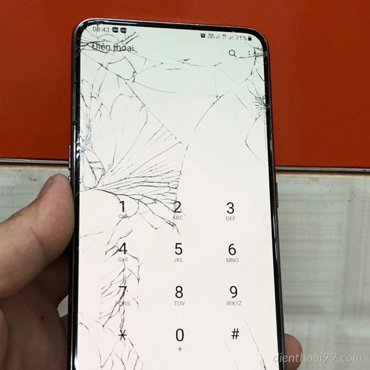 Ép kính Samsung Galaxy A80 giá rẻ tại Điện Thoại 99