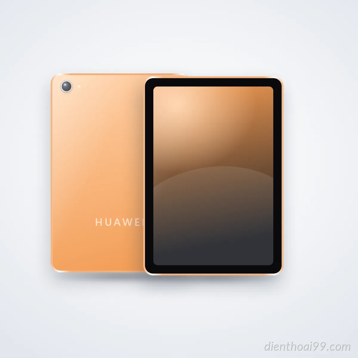 Mặt trước và mặt sau máy tính bảng HUAWEI MediaPad T5 (ảnh minh hoạ)