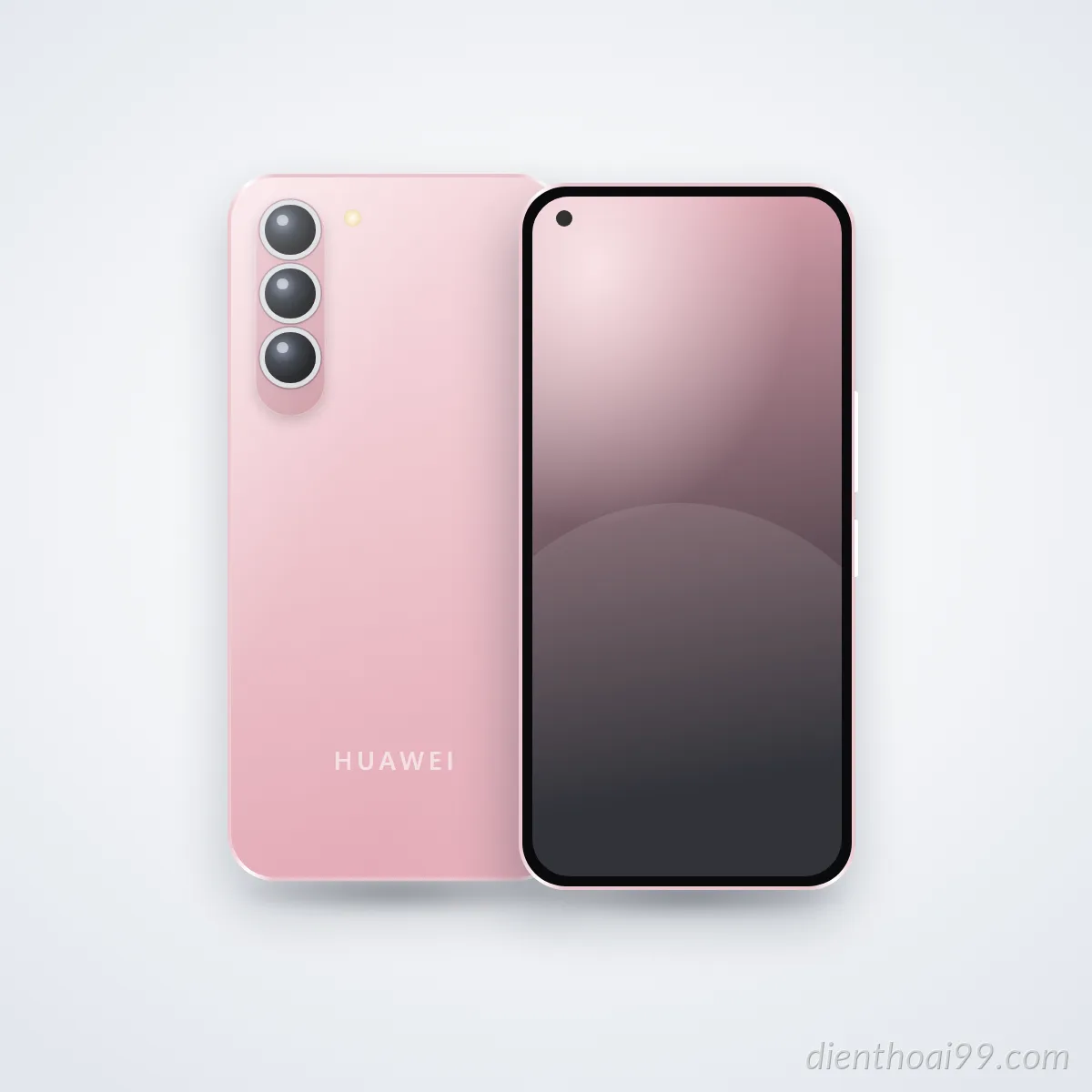 Mặt trước và mặt sau điện thoại HUAWEI Y9 Prime (ảnh minh hoạ)