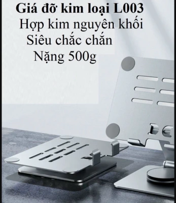 Kệ đỡ iPAD, Laptop khung kim loại siêu đẹp và vững chắc