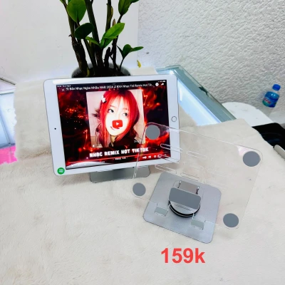 Kệ đỡ iPAD, Laptop Khung nhựa chắc chắn