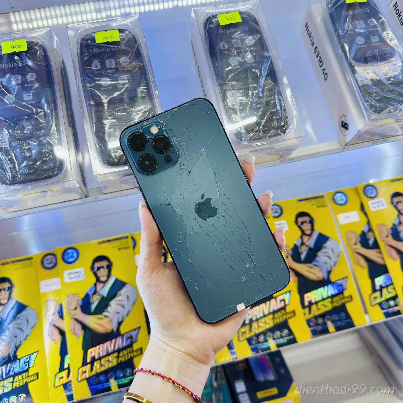 Kính lưng iPhone 12 Pro Max Đà Nẵng