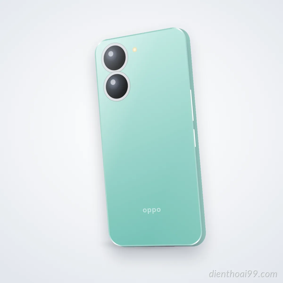Mặt sau điện thoại OPPO A58 (ảnh minh hoạ)