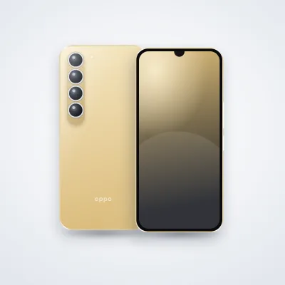 Mặt trước và mặt sau điện thoại OPPO A92 (ảnh minh hoạ)