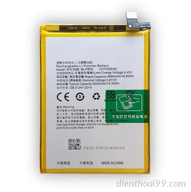 Pin oppo a57 tại Đà Nẵng