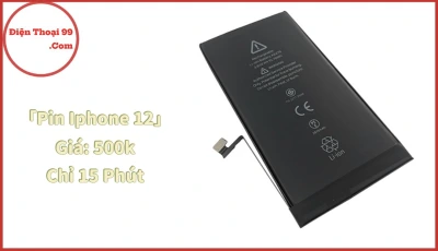 Pin zin Iphone 12/12Pro Đà Nẵng