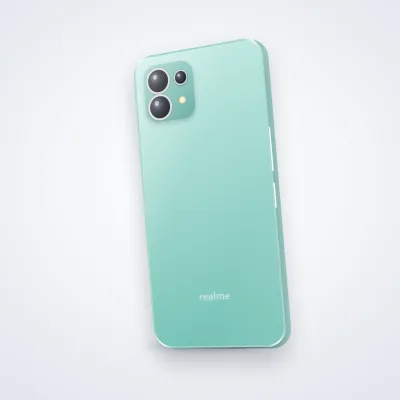 Mặt sau điện thoại realme 5 (ảnh minh hoạ)