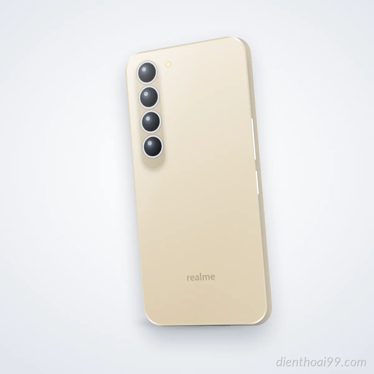 Mặt sau điện thoại realme 8 Pro (ảnh minh hoạ)