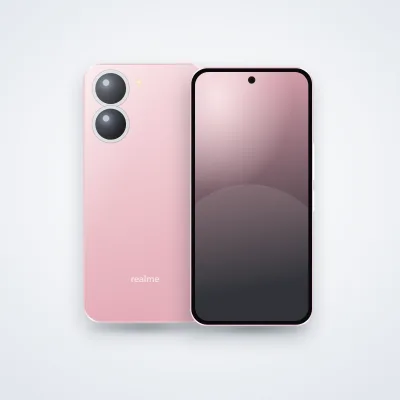 Mặt trước và mặt sau điện thoại realme C11 (ảnh minh hoạ)