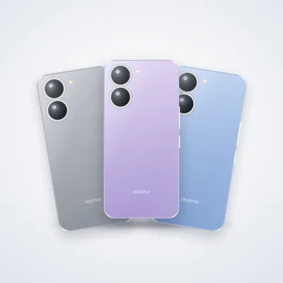 Điện thoại realme C75x các màu (ảnh minh hoạ)