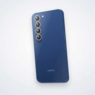 Mặt sau điện thoại realme Q2 (ảnh minh hoạ)