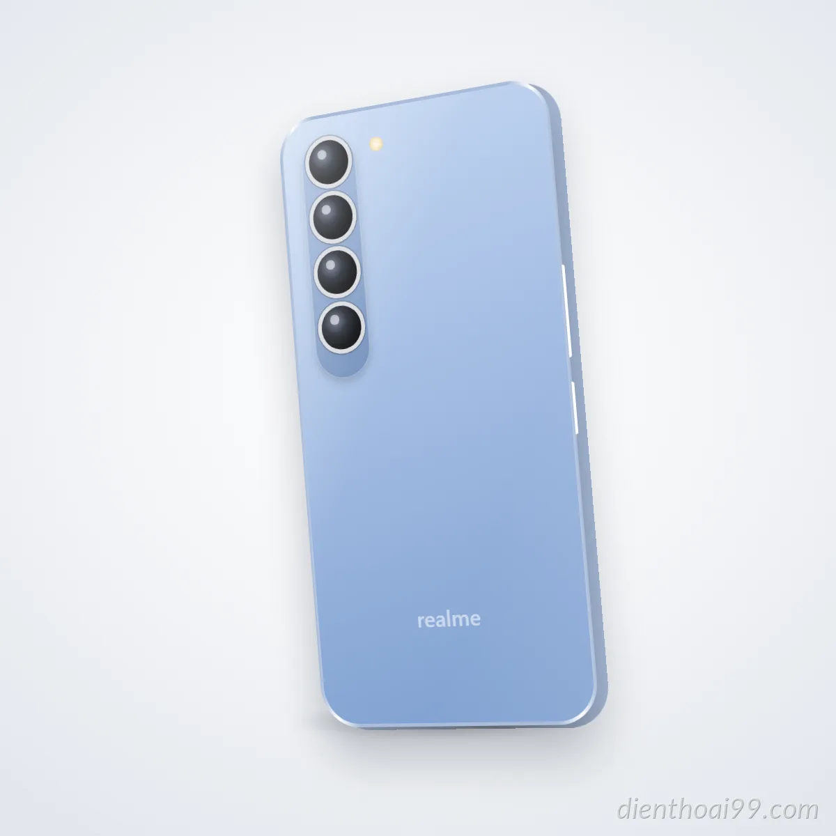 Mặt sau điện thoại realme V3 (ảnh minh hoạ)