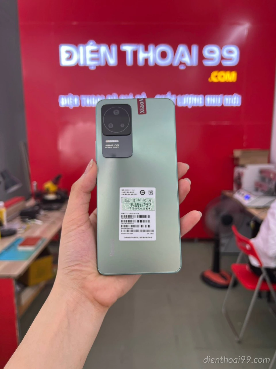 Redmi K40S 8GB/128GB Máy Full Box 99%