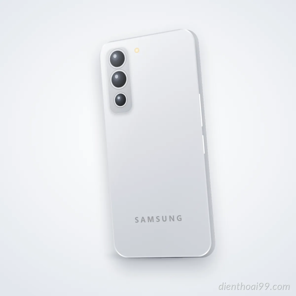 Mặt sau điện thoại Samsung Galaxy A02s (ảnh minh hoạ)