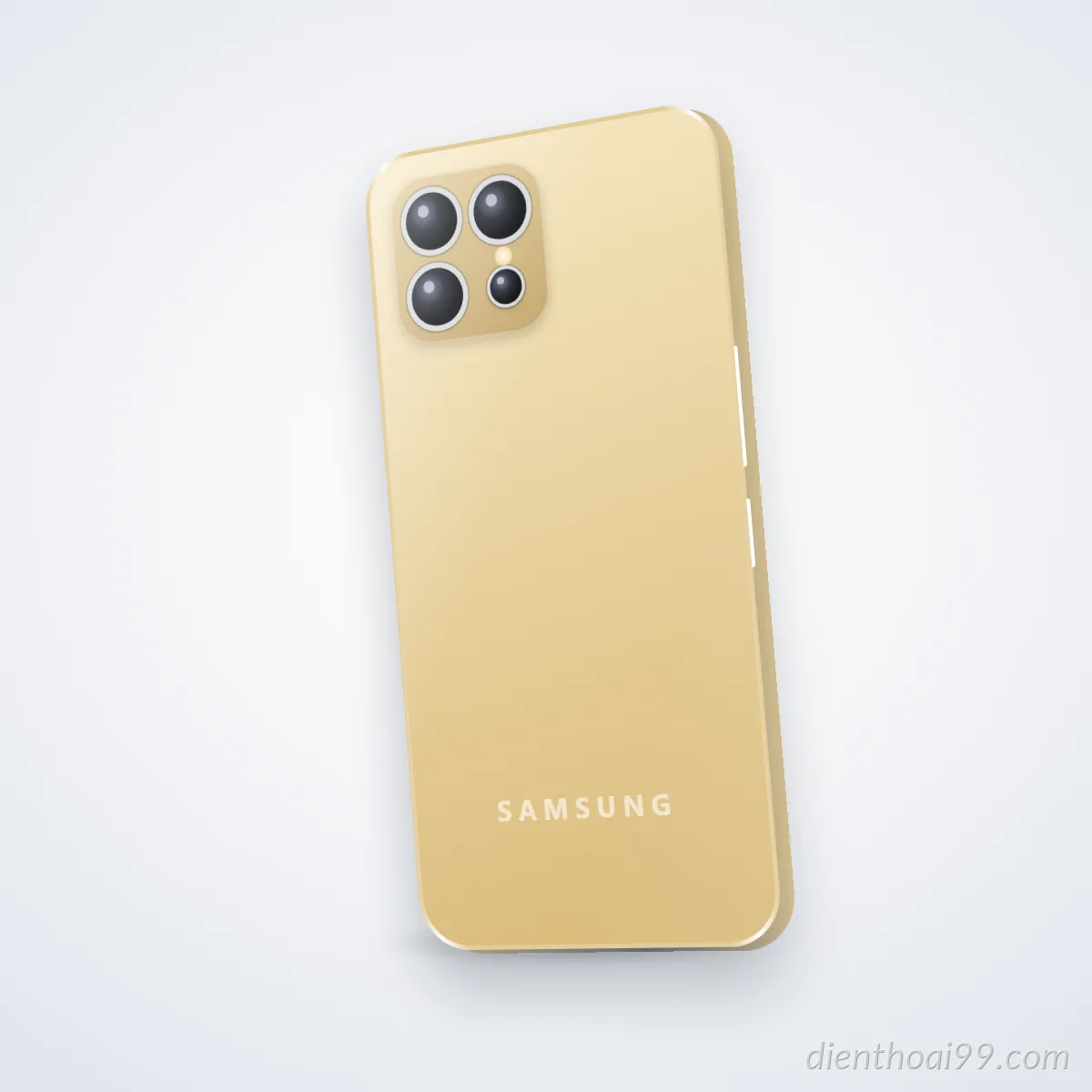 Mặt sau điện thoại Samsung Galaxy A22 (ảnh minh hoạ)